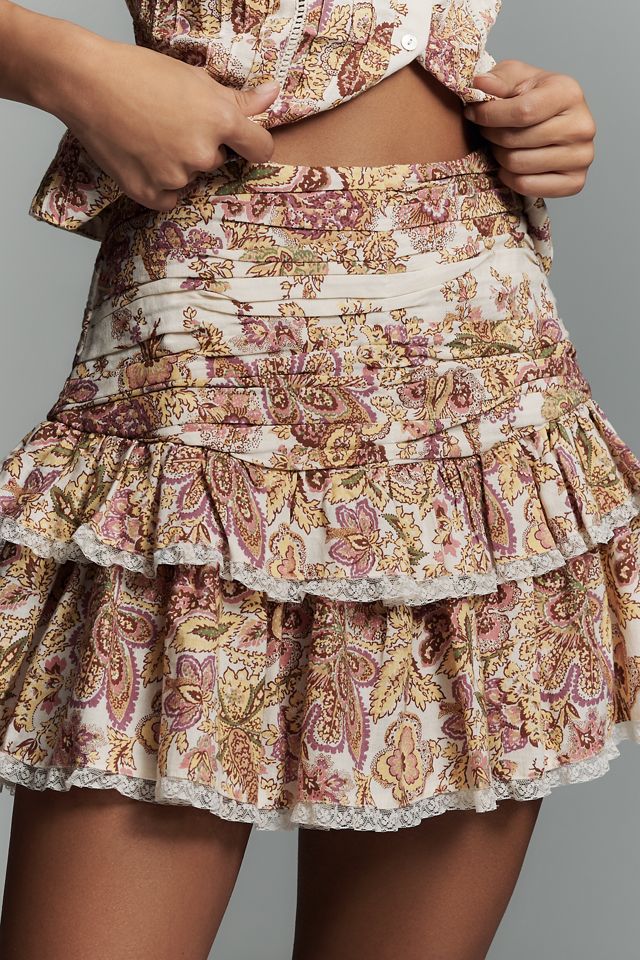 Love The Label Skylar Mini Skirt | Anthropologie