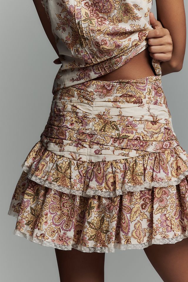 Love The Label Skylar Mini Skirt | Anthropologie