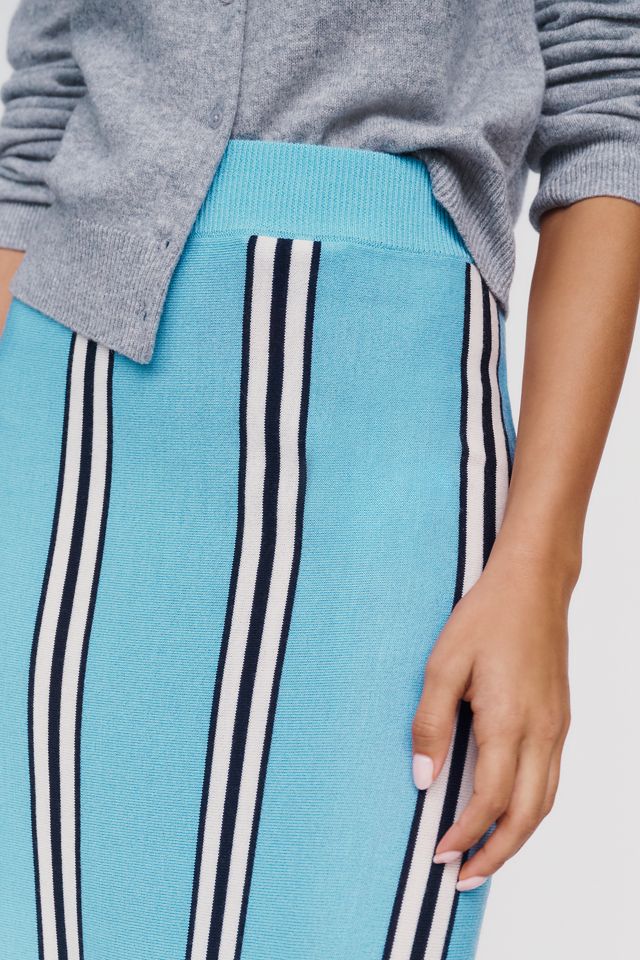 The Tiny Big Sister  100% Merino Wool Striped Skirt #2
