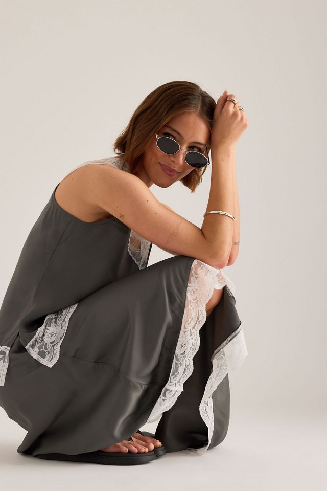 Jupe asymétrique OpéraSPORT Livia à bordure en dentelle #2
