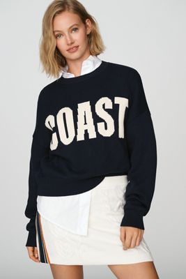 Maeve Preppy Knit Mini Skirt