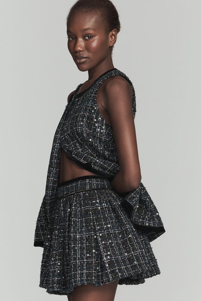 Maude Brixton Tweed Mini Skirt | Anthropologie