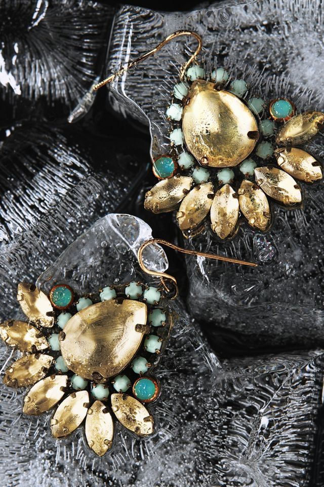 Fanned Crystal Drops #2