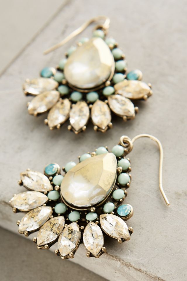 Fanned Crystal Drops #1