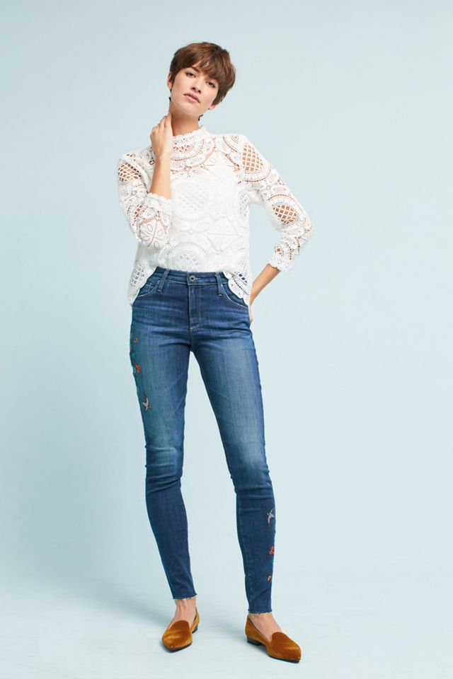AG The Farrah High-Rise Skinny Jeans #2