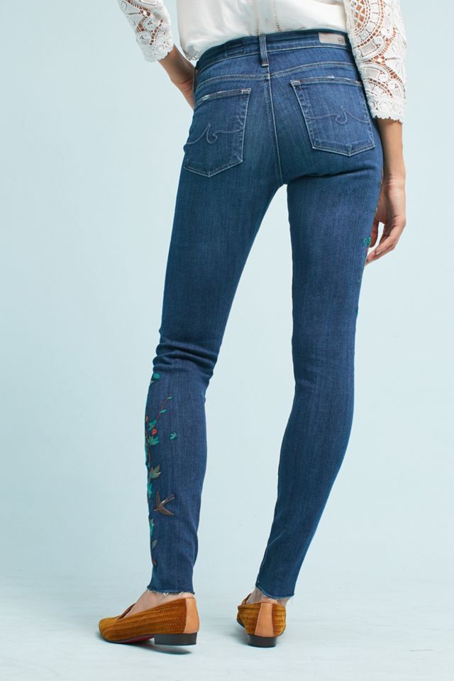 AG The Farrah High-Rise Skinny Jeans #4