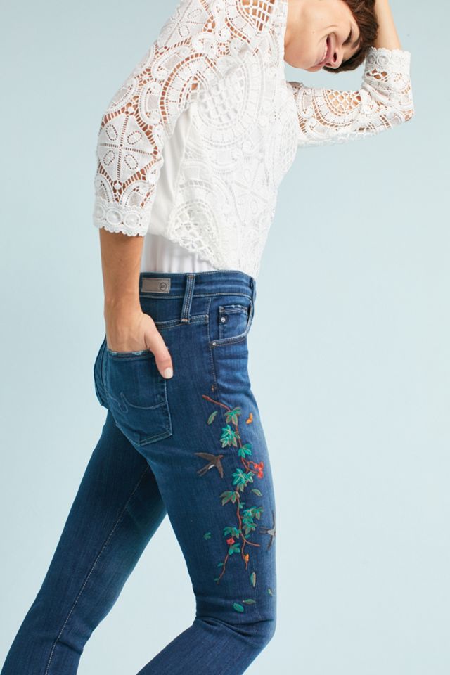 AG The Farrah High-Rise Skinny Jeans #5