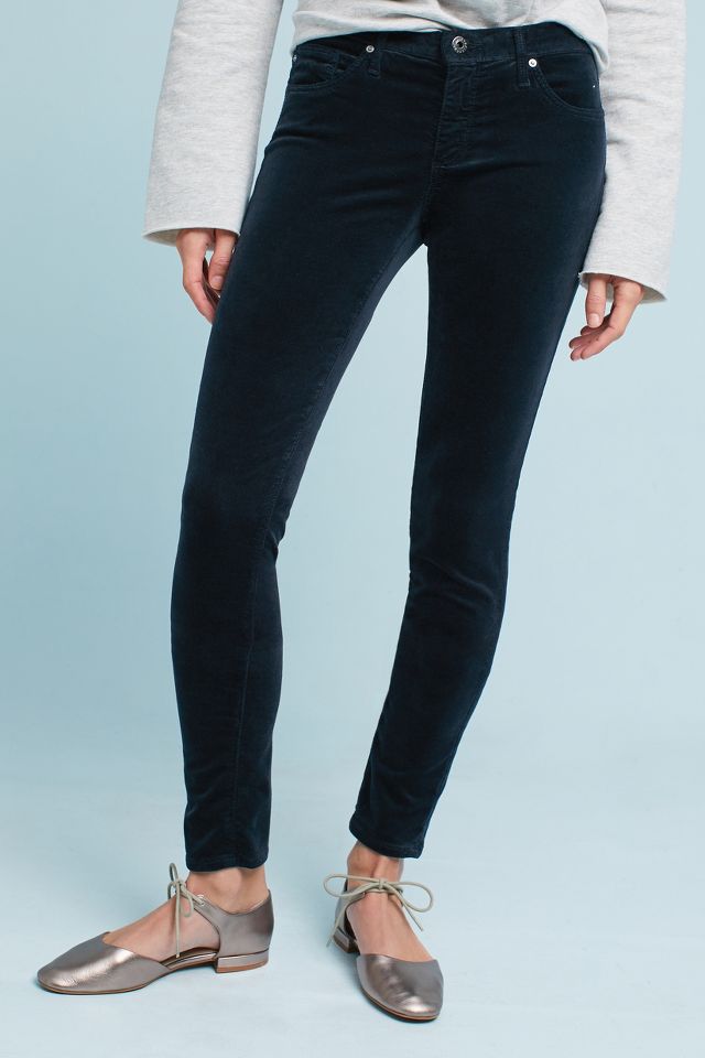 AG The Velvet Legging Low Rise Skinny Jeans