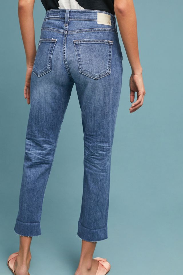 AG The Ex-Boyfriend Mid-Rise Cropped Jeans #4