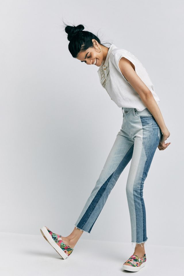 AG The Isabella Ultra High-Rise Cropped Straight Fray Jeans #5