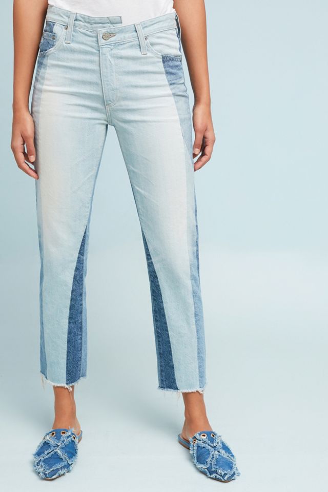 AG The Isabella Ultra High-Rise Cropped Straight Fray Jeans #2