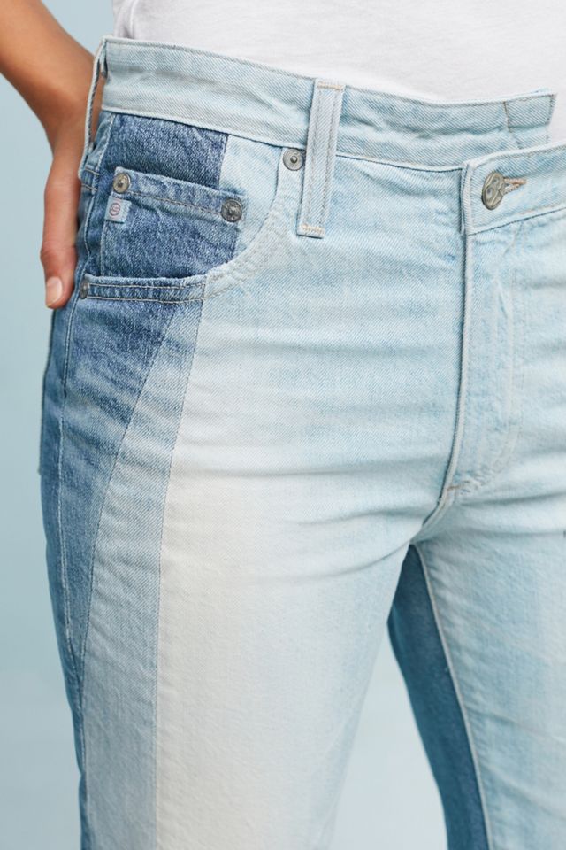 AG The Isabella Ultra High-Rise Cropped Straight Fray Jeans #3