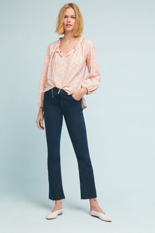 AG The Jodi High-Rise Cropped Flare Jeans Anthropologie