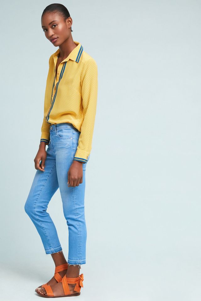 AG The Stevie Mid-Rise Skinny Cropped Jeans #2