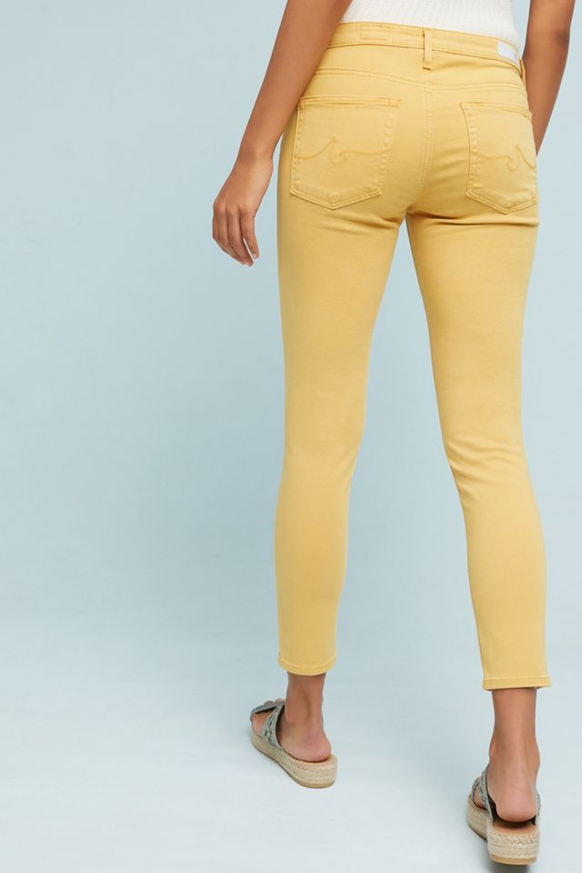 AG The Abbey Sateen Mid-Rise Skinny Jeans #1
