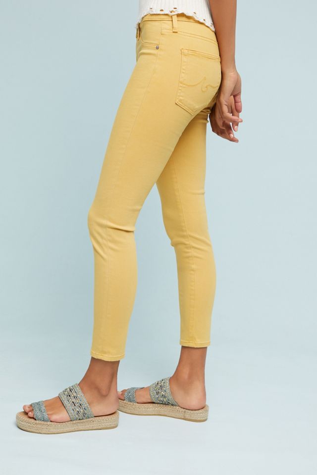 AG The Abbey Sateen Mid-Rise Skinny Jeans #4