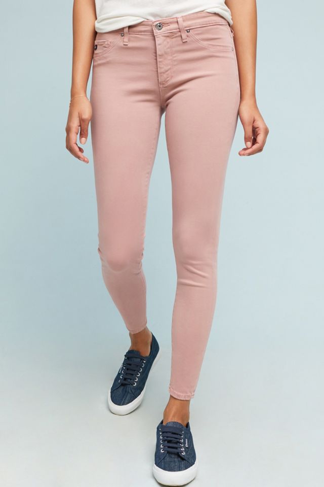 AG The Abbey Sateen Mid-Rise Skinny Ankle Jeans #3