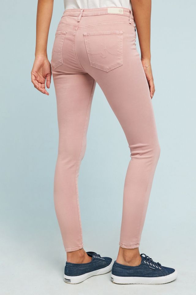 AG The Abbey Sateen Mid-Rise Skinny Ankle Jeans #4