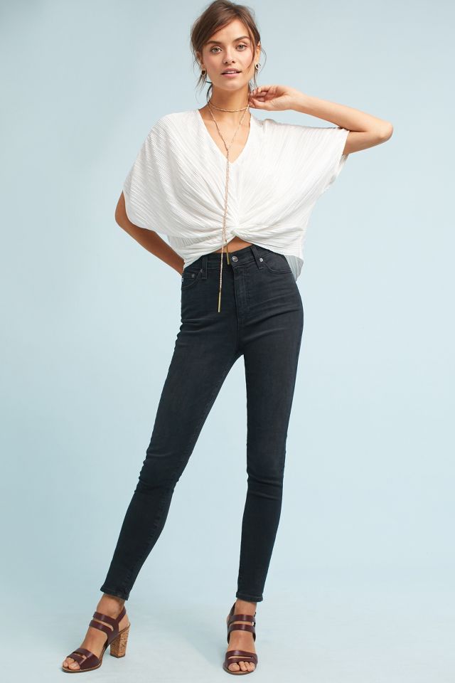 AG The Mila Ultra High Rise Skinny Jeans