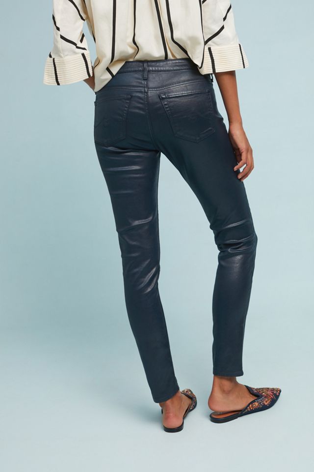 AG Low-Rise Faux Leather Leggings #1