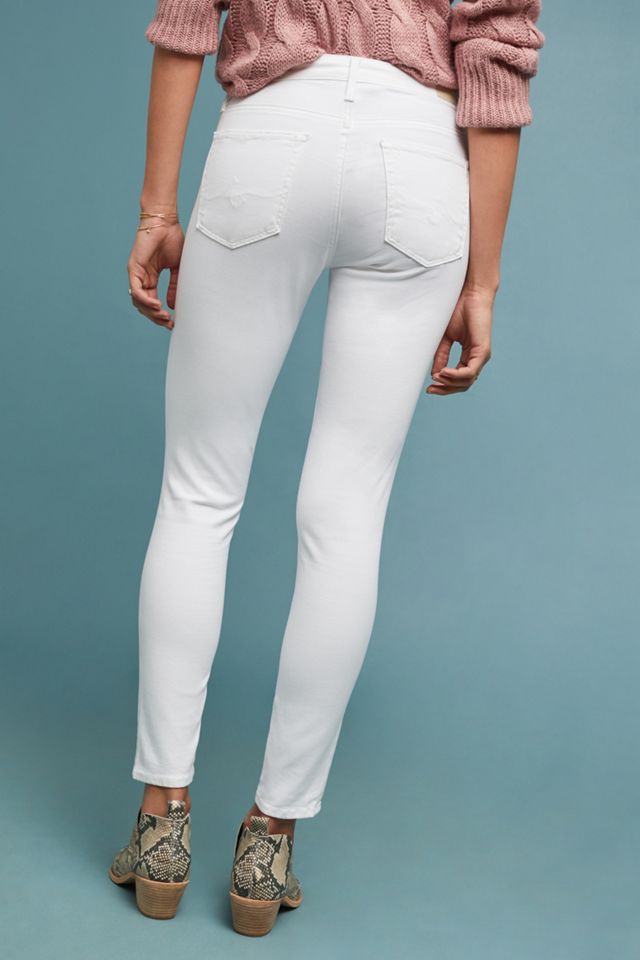 AG The Abbey Sateen Mid-Rise Skinny Jeans #3