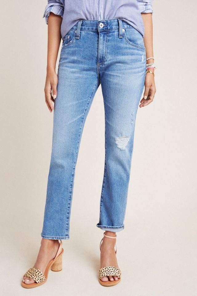 AG The Nolan Mid-Rise Slim Boyfriend Jeans #1