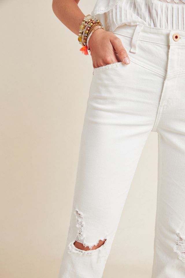 AG The Isabelle High-Rise Straight Cropped Jeans #2