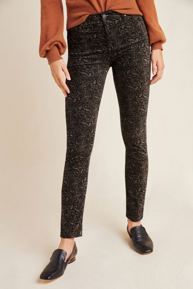 AG The Stevie Velvet High-Rise Skinny Jeans #3