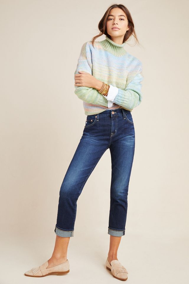 AG The Ex-Boyfriend Mid-Rise Slim Ankle Jeans