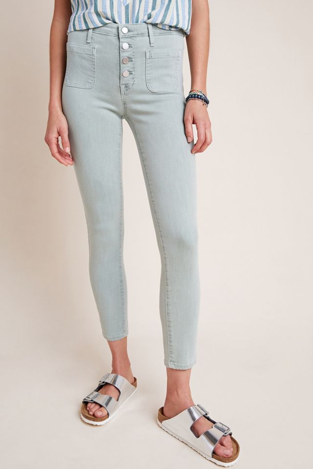 AG The Stevie High-Rise Patch Pocket Skinny Jeans #3