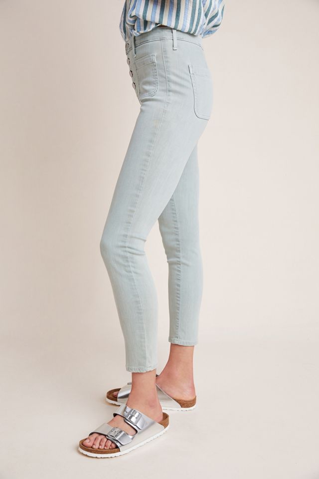 AG The Stevie High-Rise Patch Pocket Skinny Jeans #4