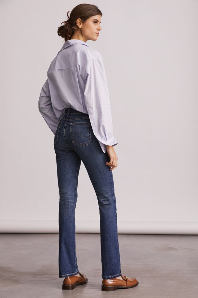AG The Stevie Slim Straight Jeans | Anthropologie