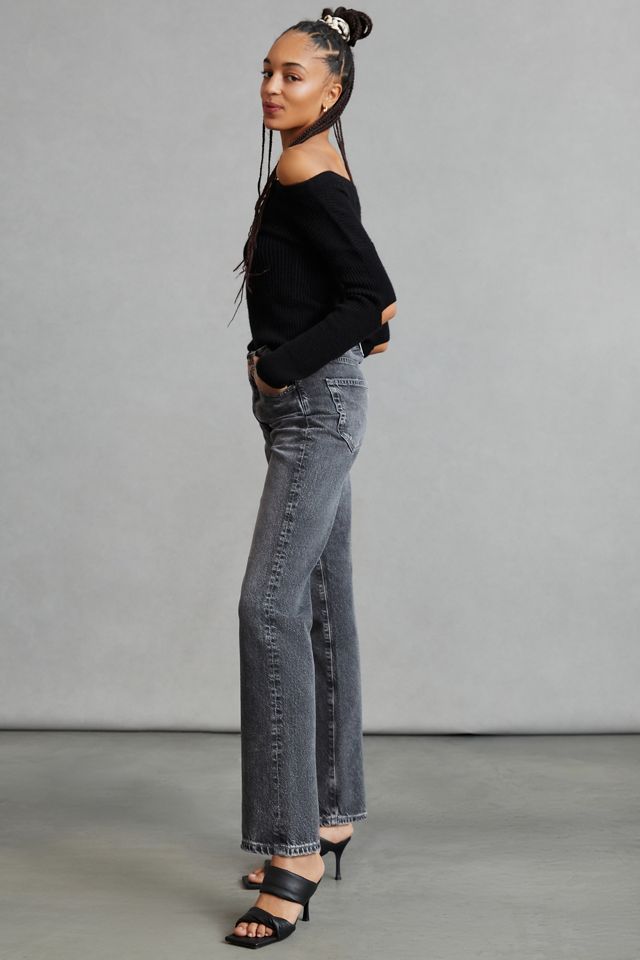 AG Alexxis High-Rise Straight Jeans #1