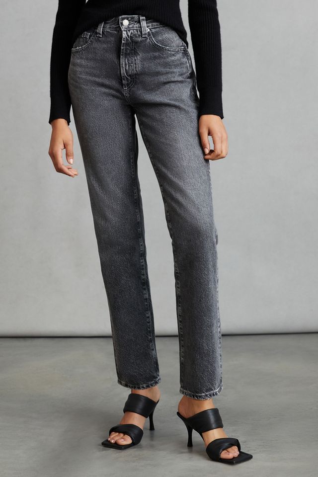 AG Alexxis High-Rise Straight Jeans #2