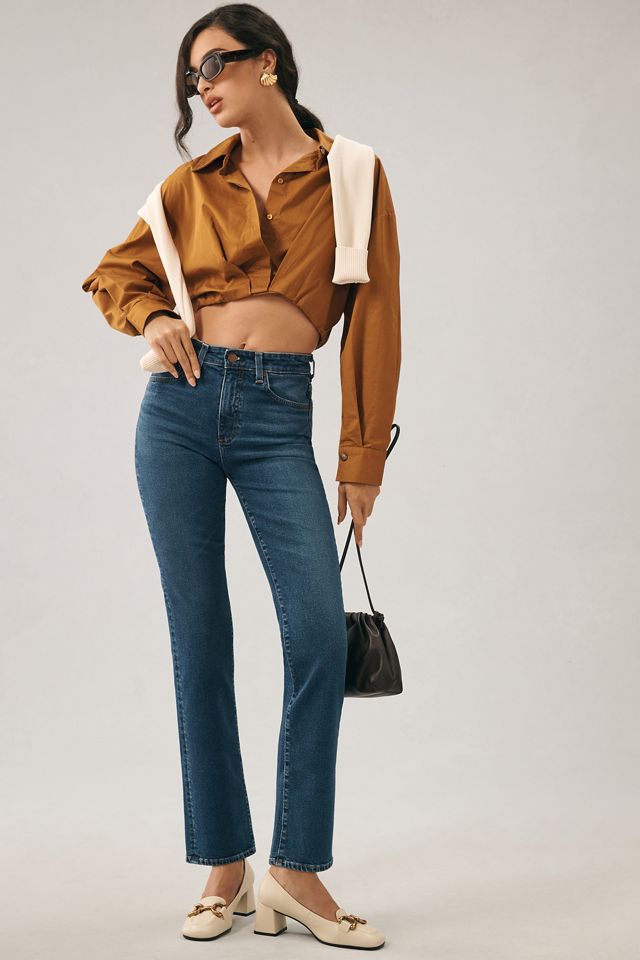 Ag saige straight jeans anthropologie