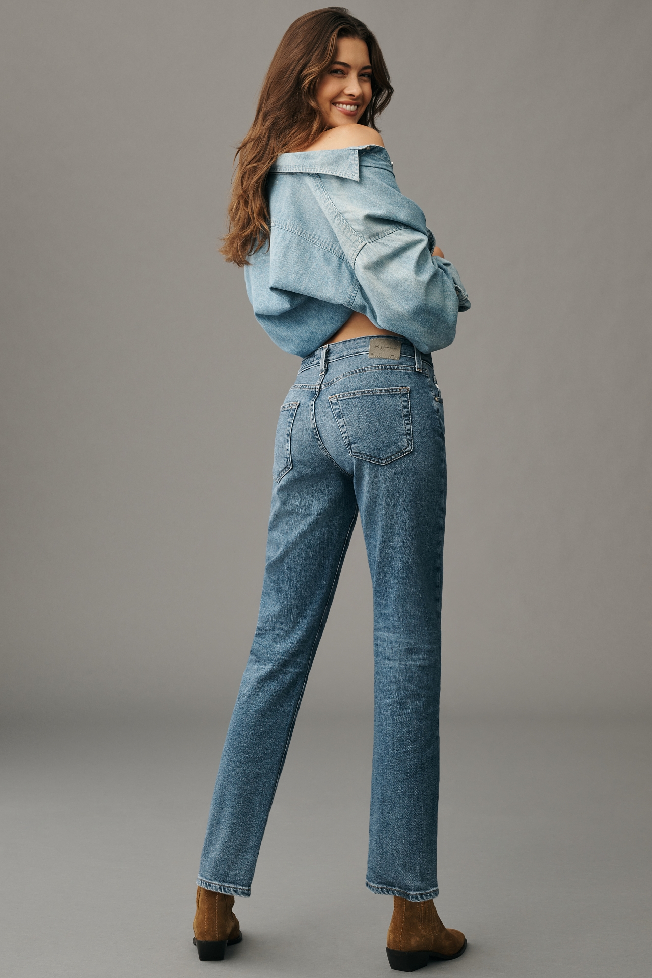 AG Ex-Boyfriend Mid-Rise Relaxed Jeans