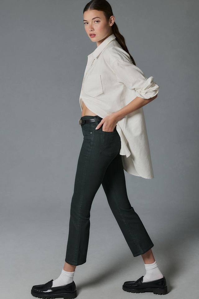 AG Farrah High-Rise Crop Bootcut Jeans #2