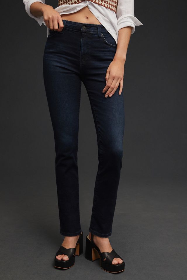 AG Stevie High-Rise Straight Leg Jeans #1