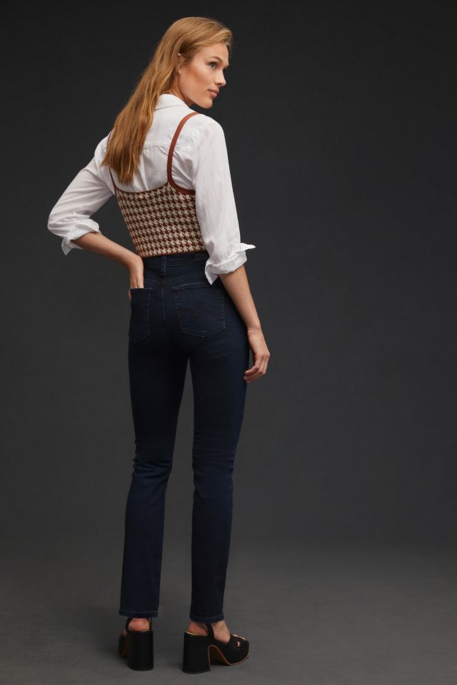 AG Stevie High-Rise Straight Leg Jeans #4