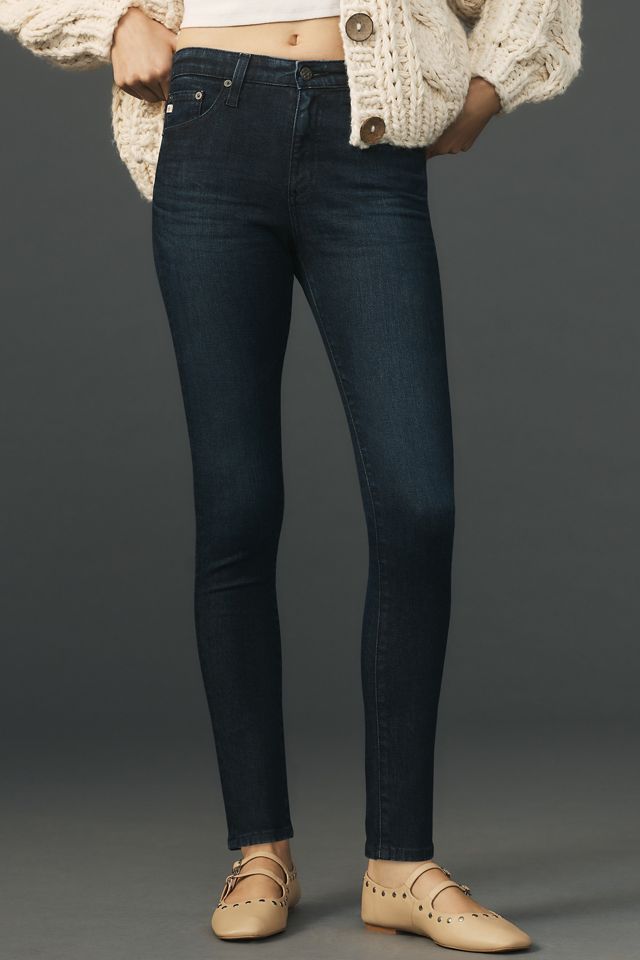 AG Farrah Ankle Mid-Rise Skinny Jeans #1