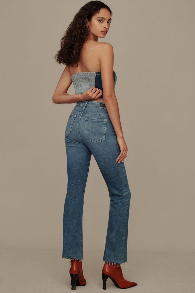 AG Farrah Mid-Rise Crop Bootcut Jeans #3
