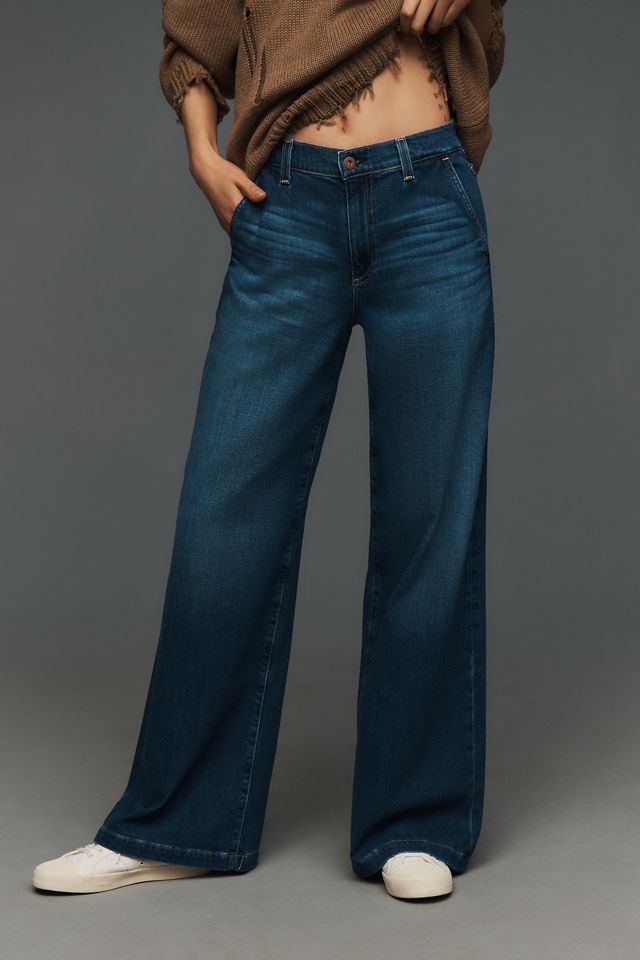 AG Stella High-Rise Wide-Leg Jeans #1