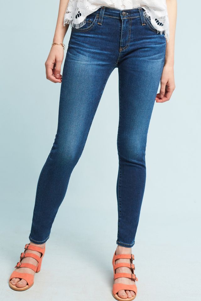 Ag low 2025 rise denim leggings