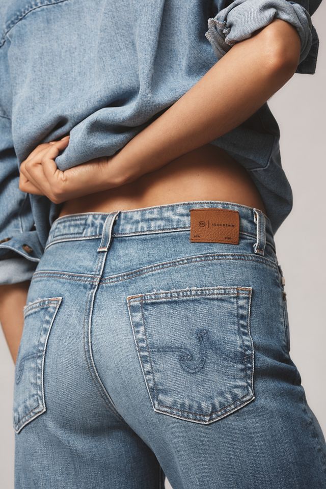 Ag Jeans - Saige Wide Leg Cropped Jeans
