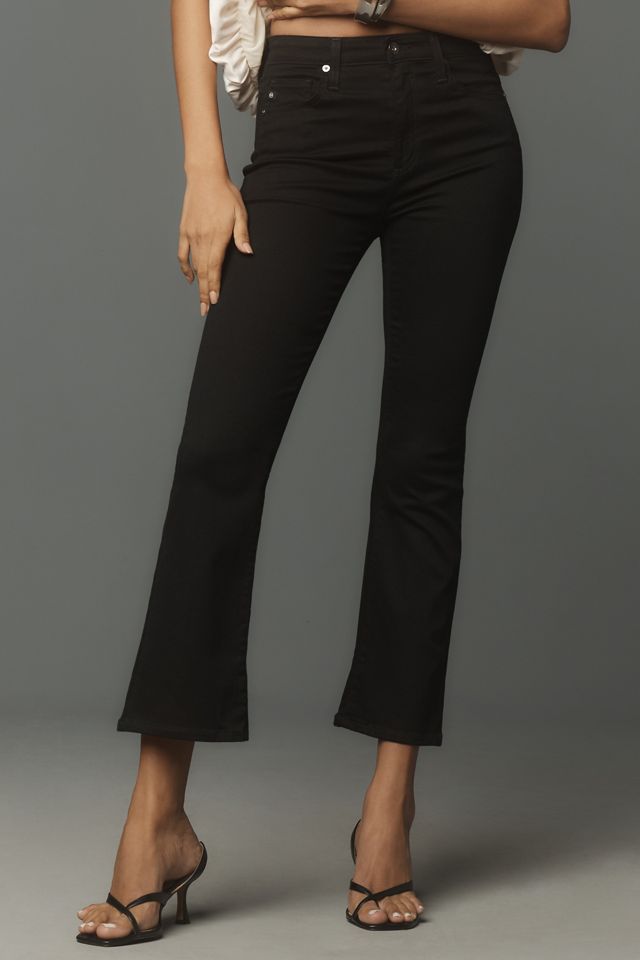 AG Farrah High-Rise Crop Bootcut Jeans #1