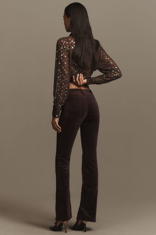 AG Farrah High-Rise Bootcut Jeans: Velvet Edition #2