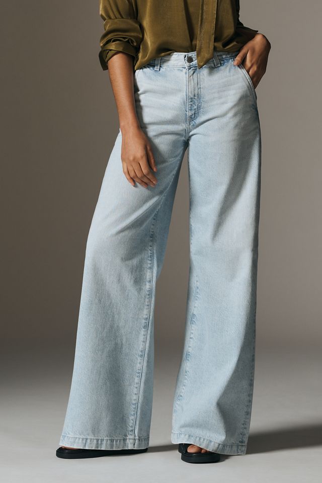 AG Stella High-Rise Wide-Leg Jeans #1
