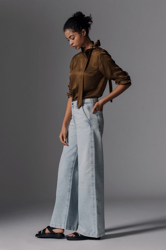 AG Stella High-Rise Wide-Leg Jeans #2