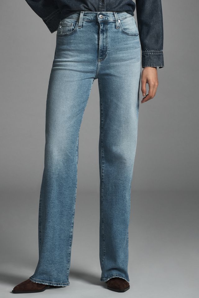 AG Kora High-Rise Wide-Leg Jeans #1