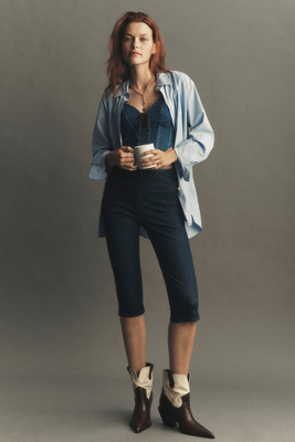 AG Maisie High-Rise Capri Jeans product page